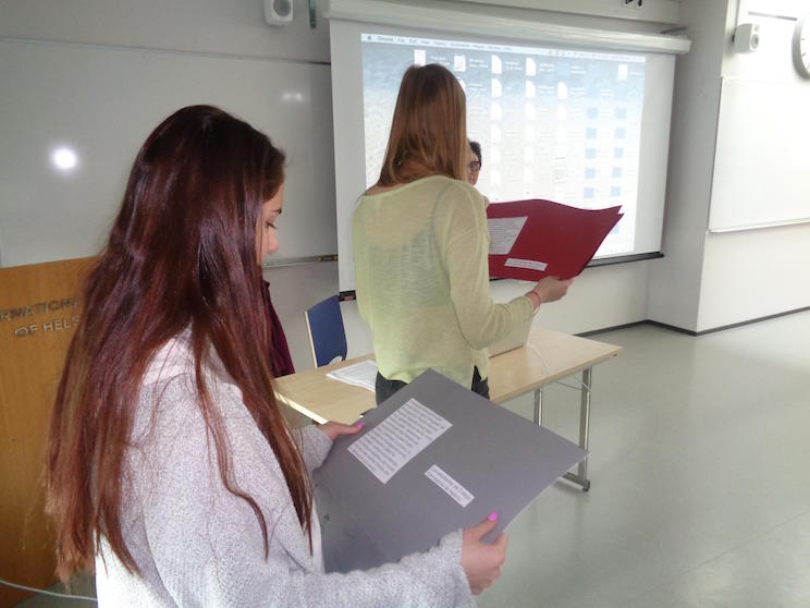 Estudiantes de Escuela Internacional de Helsinki rinden tributo a Rub&eacute;n Dar&iacute;o